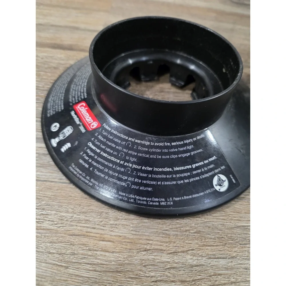 Coleman North Star 2500 Propane Lantern Green with Stand Vintage Year 2000